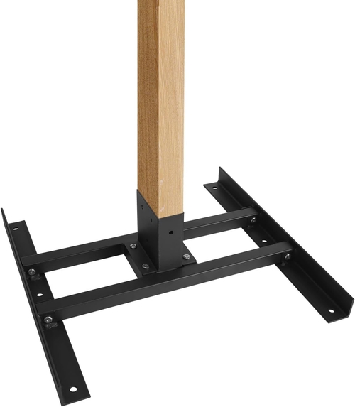 Latest company news about 2x4 鉄砲の標的スタンドベース 鉄砲の標的 屋外射撃用 双T型ベースポストベースホルダー