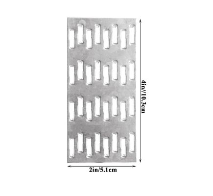 横断板 横断板 固定板 修理板 ネクタイ板 ブラケット 鉄筋鋼 1Mm 厚さ ネイル歯 高さ 8mm 屋根用 梁 木材 接続器