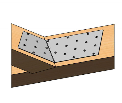 ジャック・トラスをヒップ・トラスに固定するためのクリッパー・コネクタ CC200L