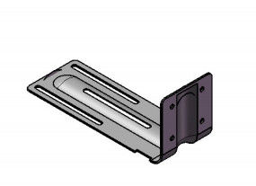 負荷なしのベアリング壁をストラストに固定するための内部壁支架